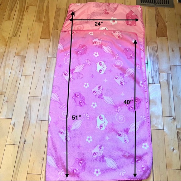 Nap Mat Blanket-Pink Cats-51”x24” - Picture 8 of 8